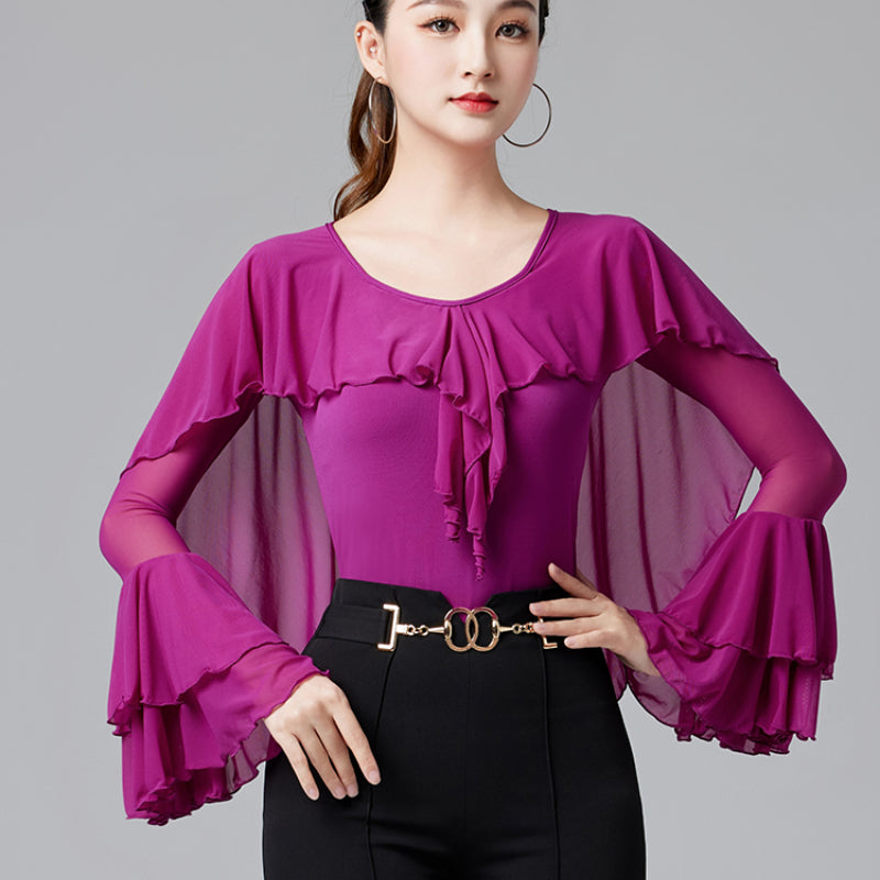Bell Sleeve Tops voor vrouwen Dressy Tops voor avondkleding Bell Sleeve Tops voor vrouwen Dressy Tops voor avondkleding
