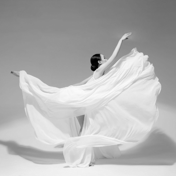 360 degree contemporary dance dress-white-2