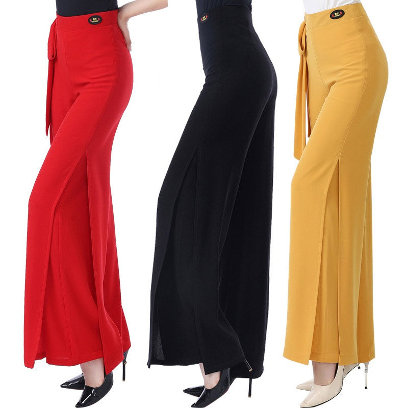 Bandage Wide Leg Latin/Ballroom Dance Pants