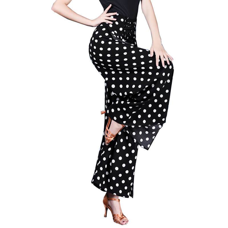 Polka dot bell bottoms clearance