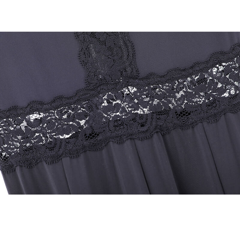 Black Ballroom Dress Detail 6