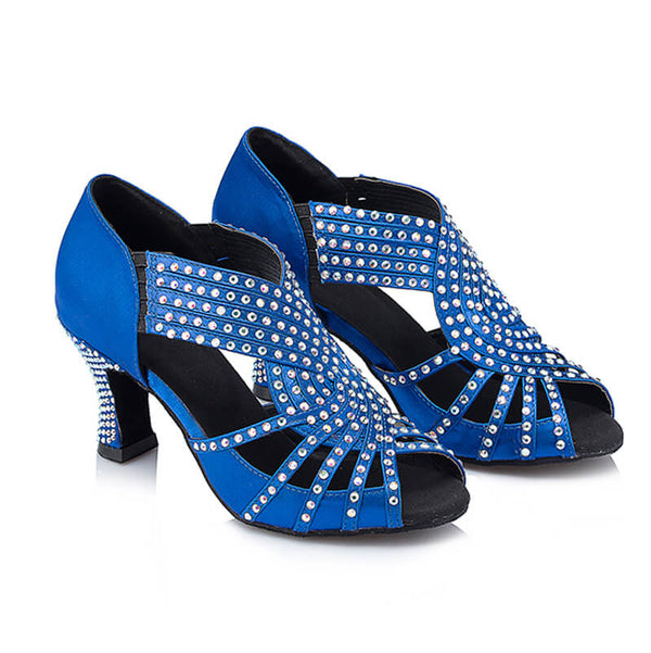 Blue Latin Shoes 1