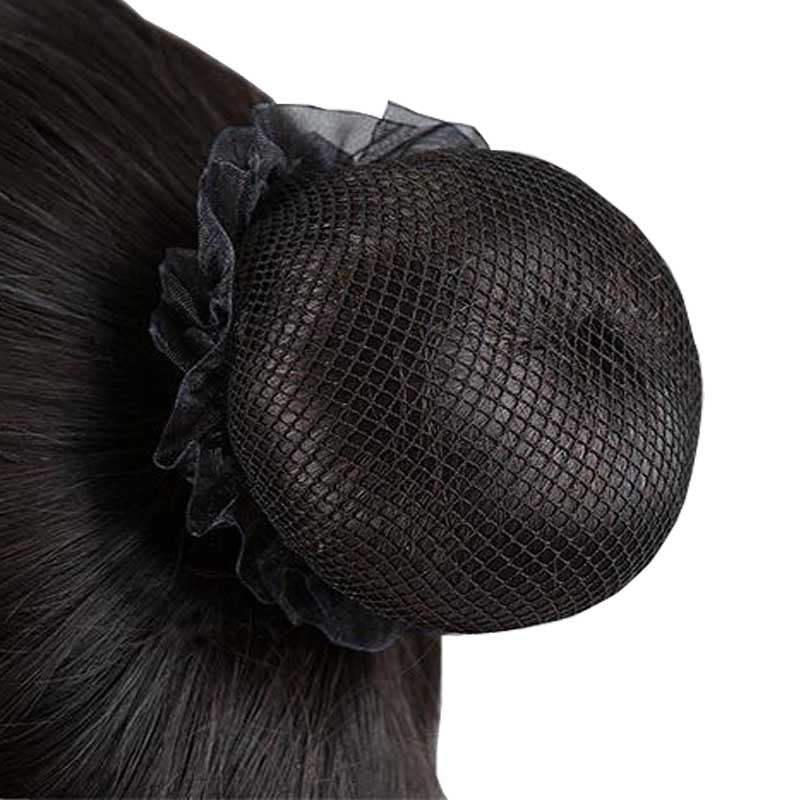 Womens Elastic Invisible Hairnet Bun Hair Net Mesh Dance Accessory – DANCEYM hair bun net