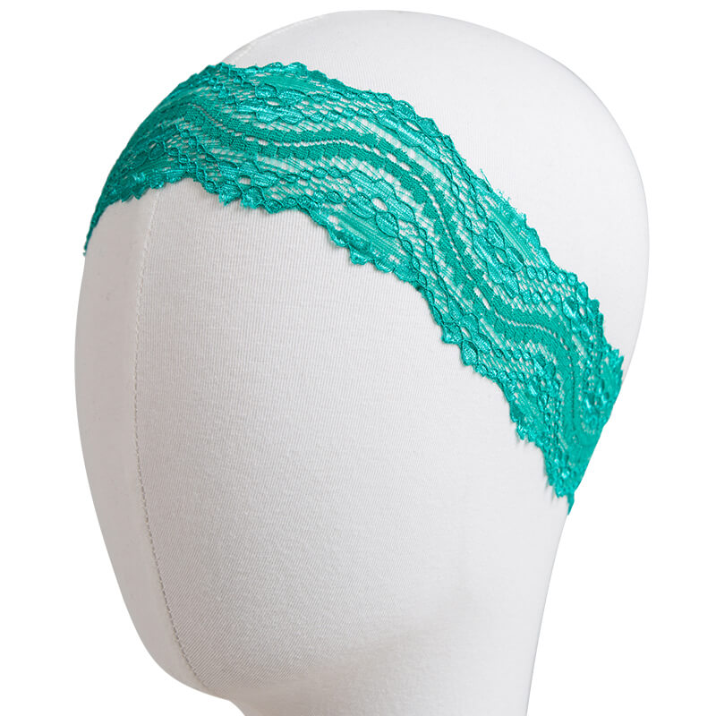 Green Lace Headband