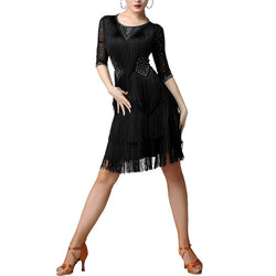 Half Sleeve A-Line Knee-Length Dress