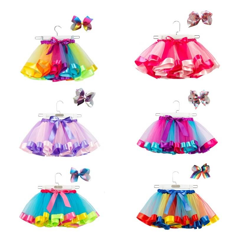 Kids Princess Mini Tutu Skirt