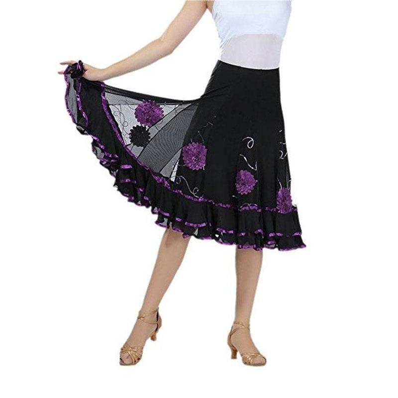 Purple Ballroom skirt