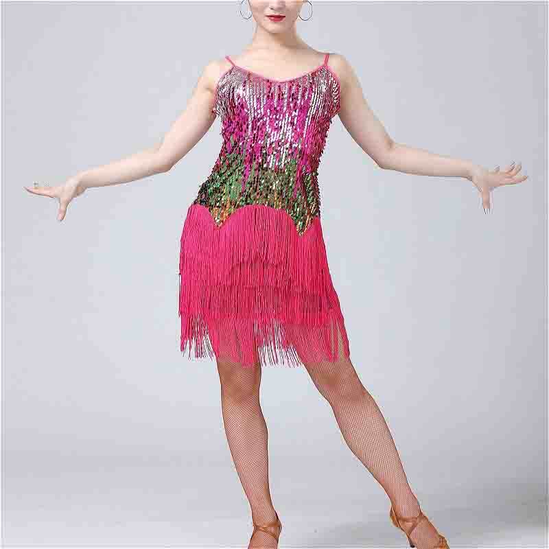 Latin tassel dress discount
