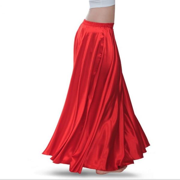 Women Contemporary Dance Skirt-Red