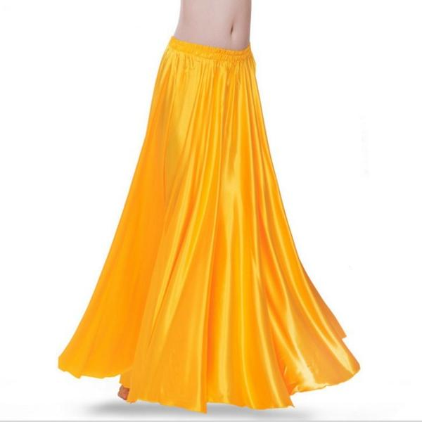 Yellow Women Contemporary Dance Skirt