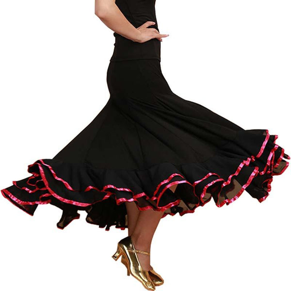 ballroom dance skirt