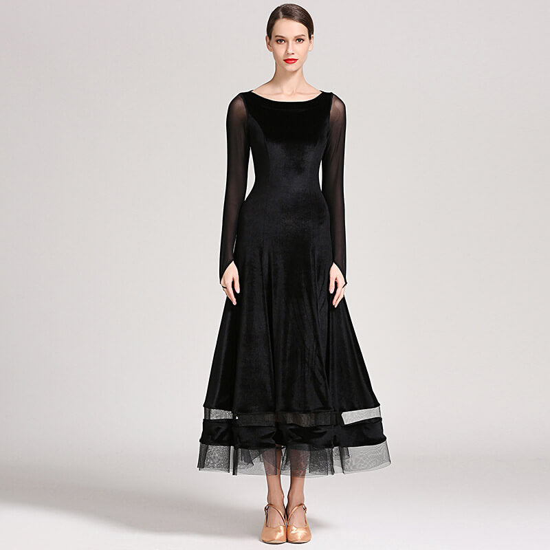 black ballroom dress 1