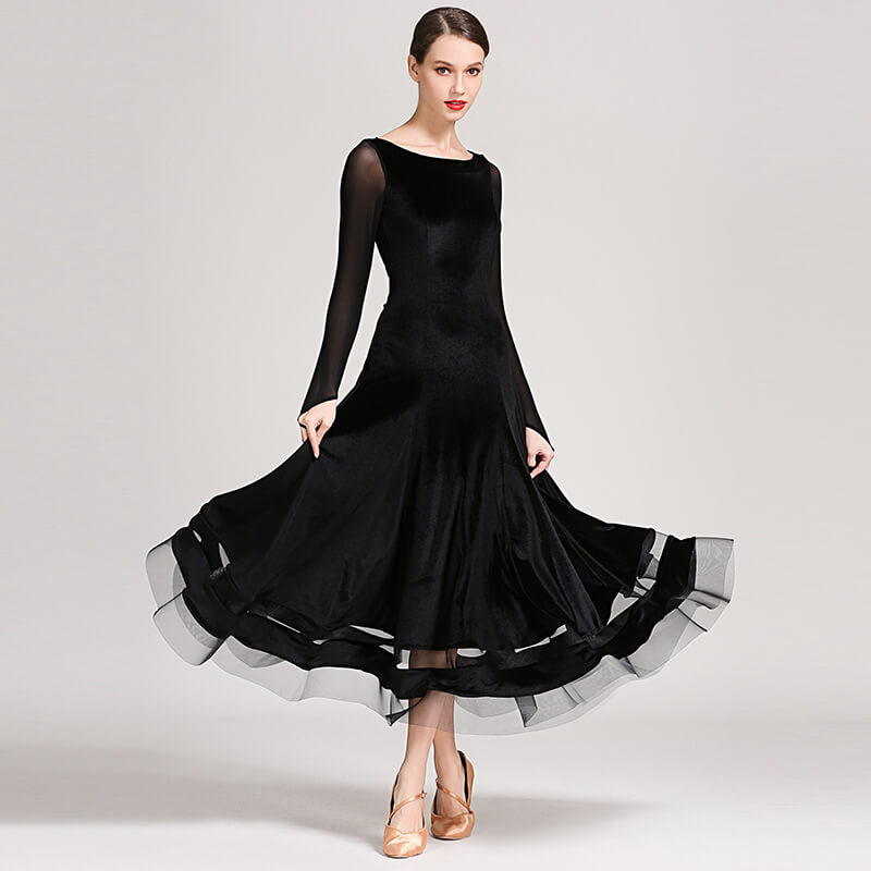 black ballroom dress 2