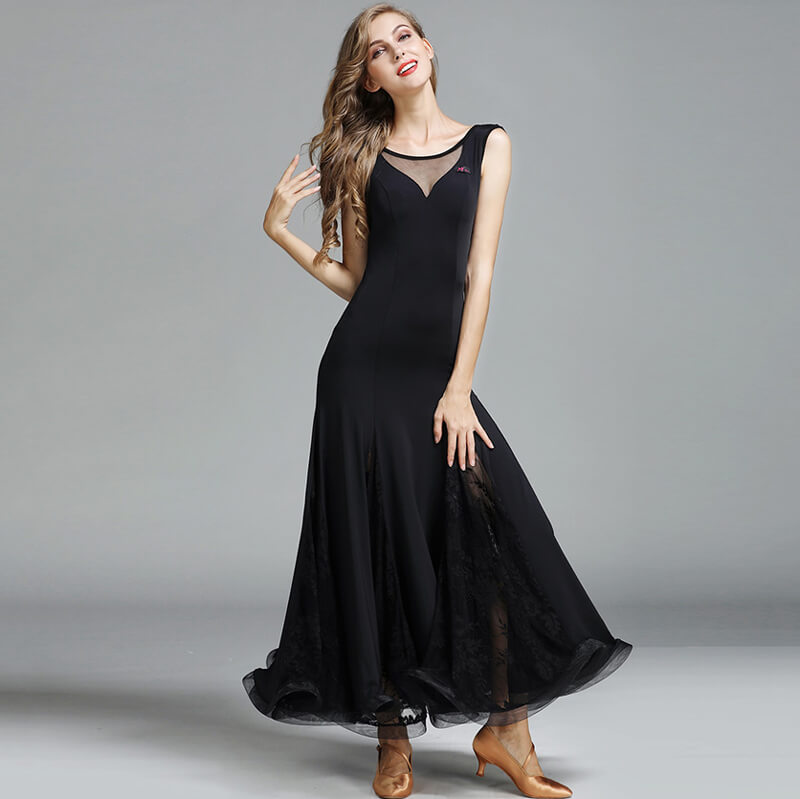 black ballroom dress 2