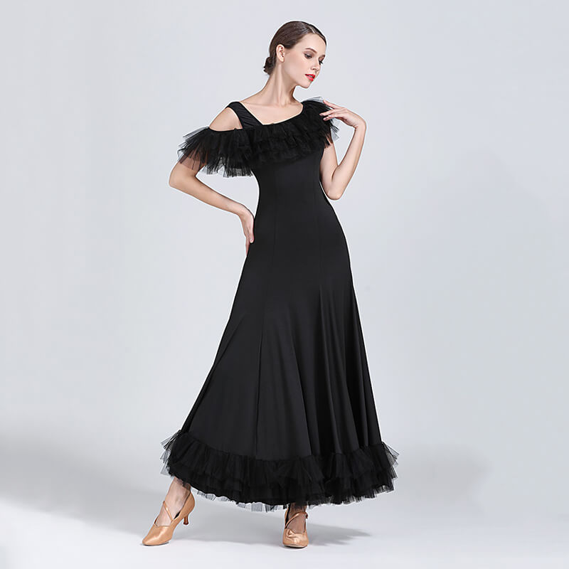 black ballroom dress 3