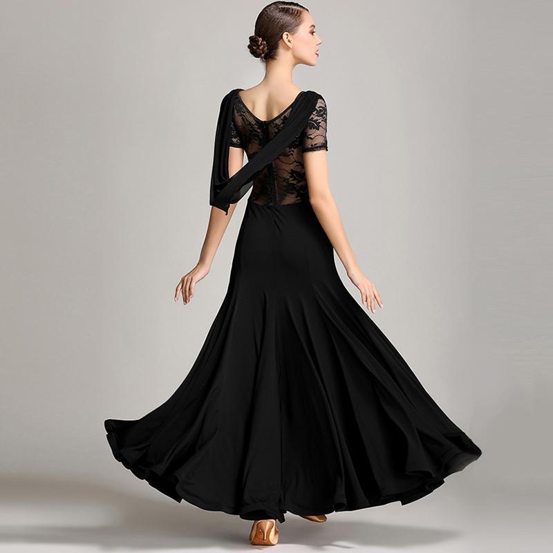 black ballroom dresses