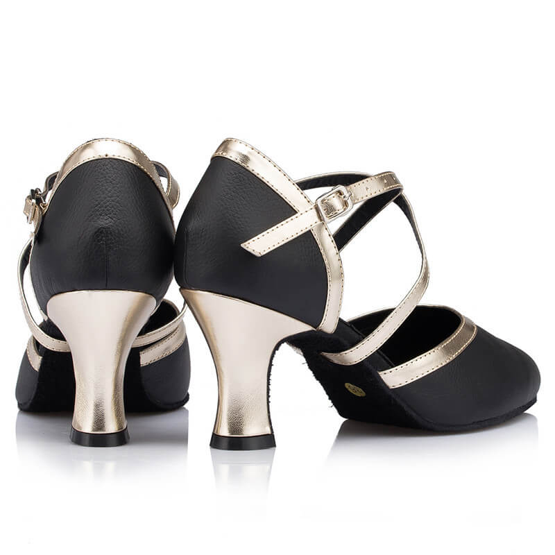 black tango shoes 2