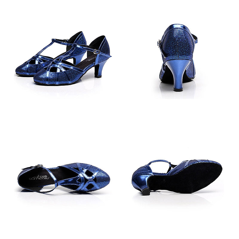 Womens Closed Toe Buckle Fastening Luigi XV Latin/Ballroom