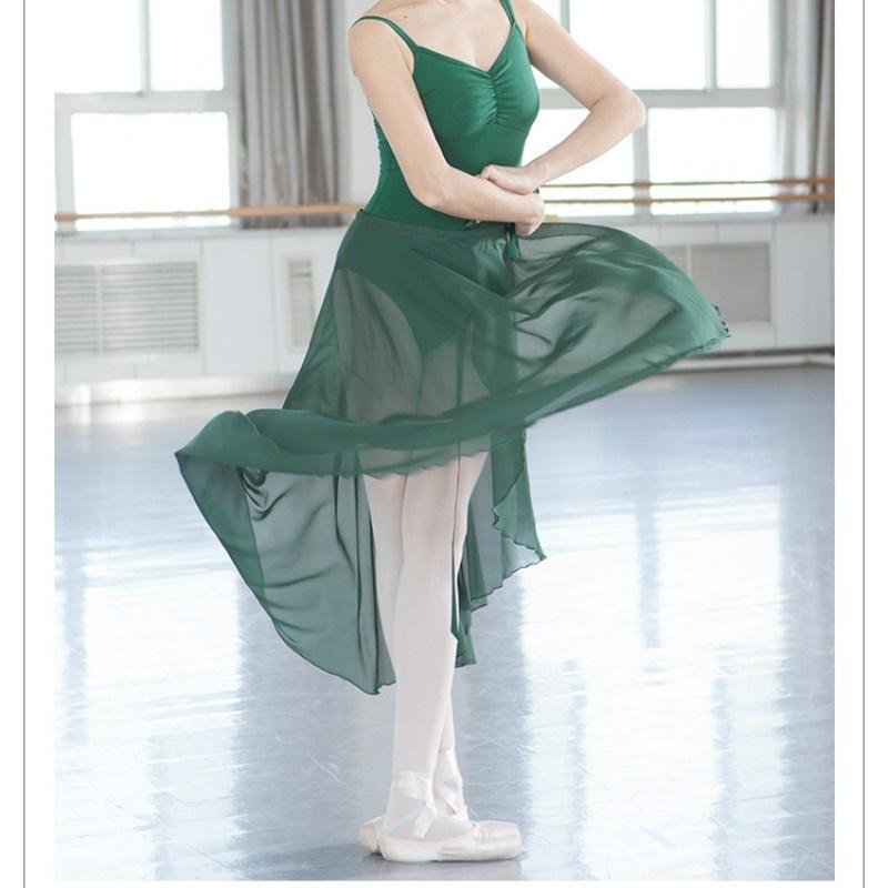 green ballet skirt