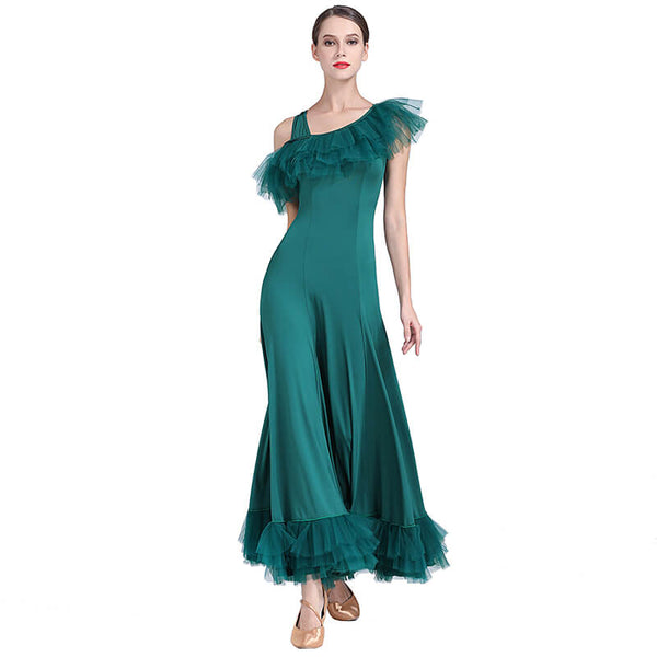 green ballroom dress 1