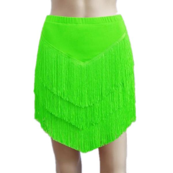 green latin skirt