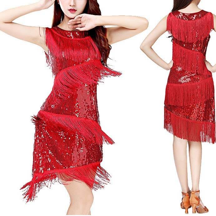 latin dance dress