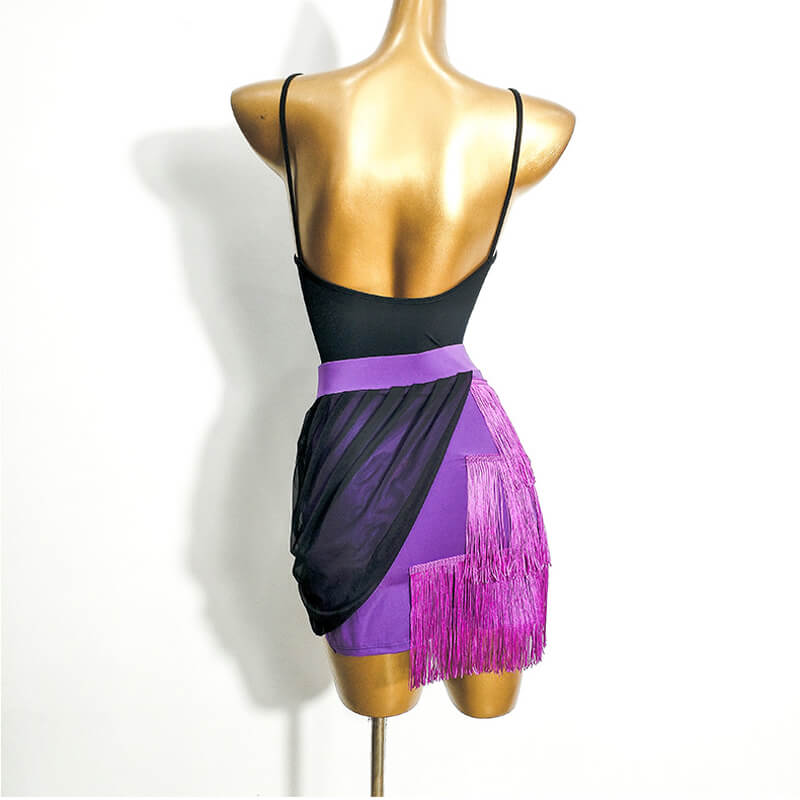 Funky Latin Skirt with Tassels