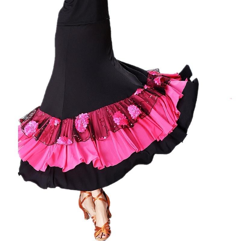 pink ballroom skirt