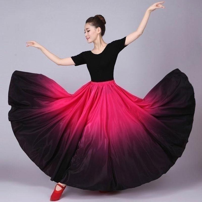 pink ballroom skirt