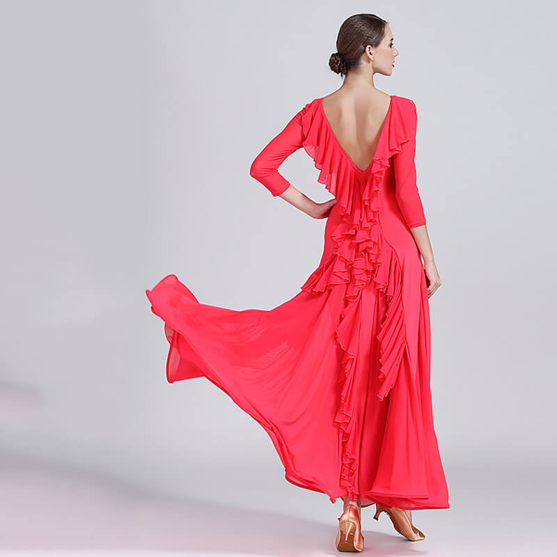 red ballroom dress 4