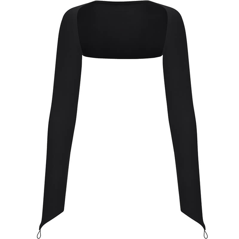 Pretty Long Sleeve Warm Up Ballet Shrug
