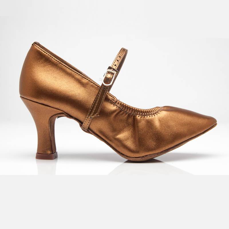 women bronze ballroom shoes 2