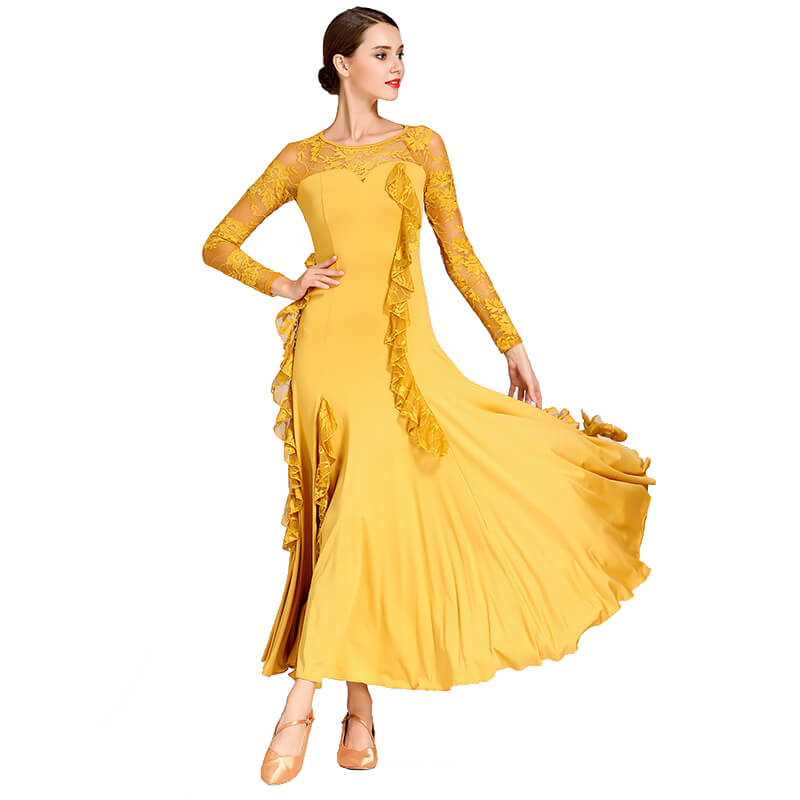 Yellow Dance Dresses